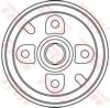 TRW DB4253 Brake Drum